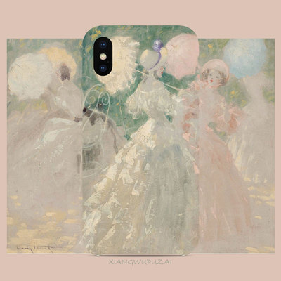 苹果巷午仙女风裙子小米10手机壳