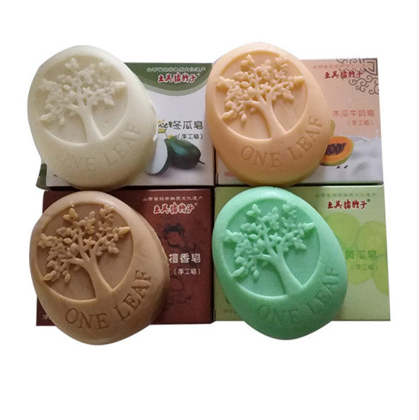王吴猪胰子冬瓜皂木瓜牛奶皂檀香黄瓜皂手工皂100g