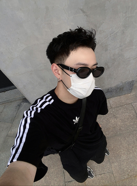 ALASYA高质量版防晒椭圆墨镜高级感太阳眼镜男女通用眼镜MM005