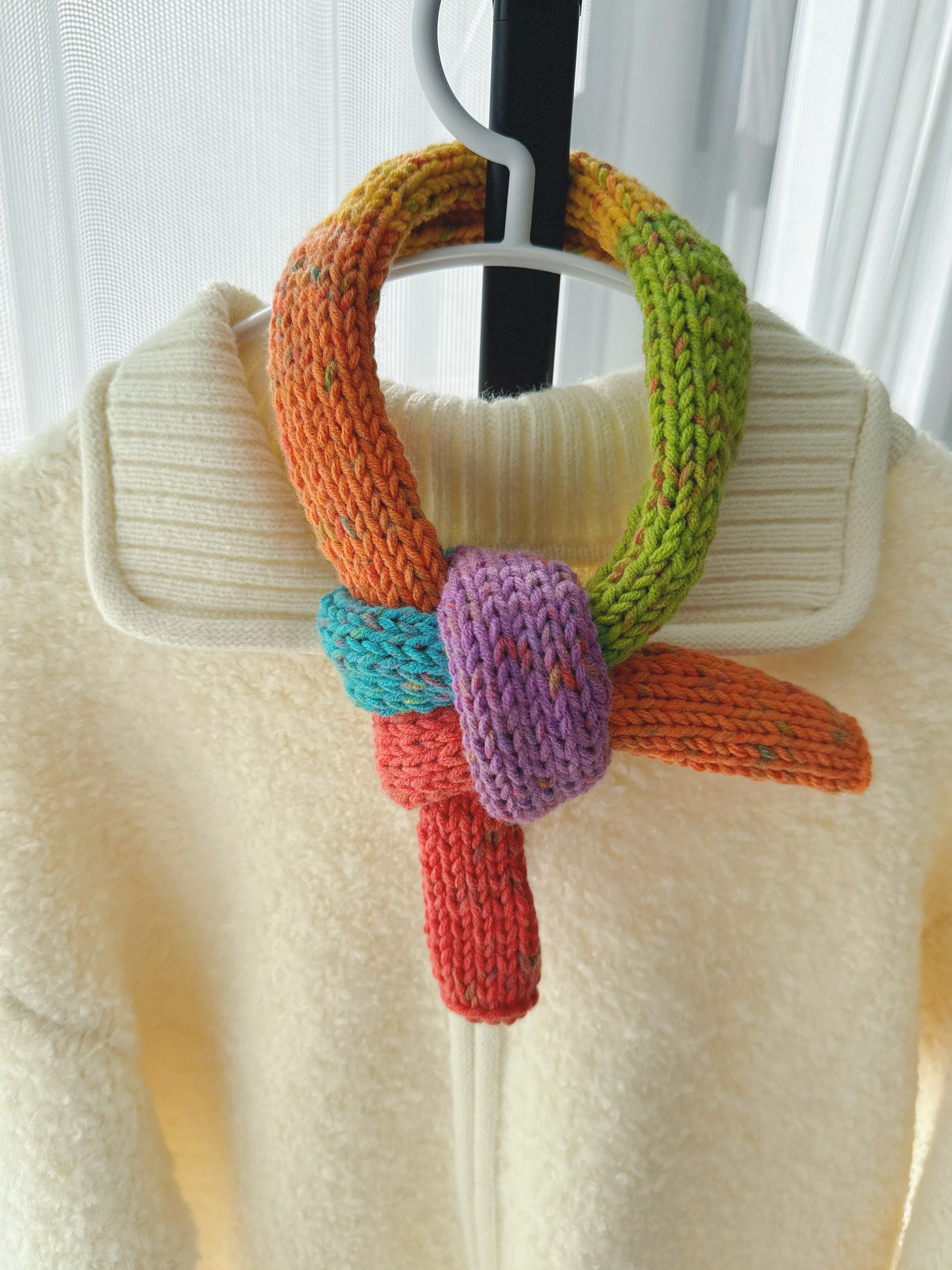 手工定制毛线腊肠围巾春秋冬围脖儿童大学生圣诞搭配装饰成品现货,服饰配件/皮带/帽子/围巾,围巾/丝巾/披肩,淘宝优惠券,粉丝福利购,淘宝优惠卷