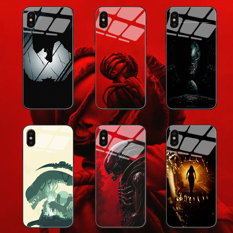 适用iPhone14pro保护套异形夺命舰Alien Romulus抱脸虫13华为mate60小米荣耀vivoX90三星S23s24苹果15手机壳
