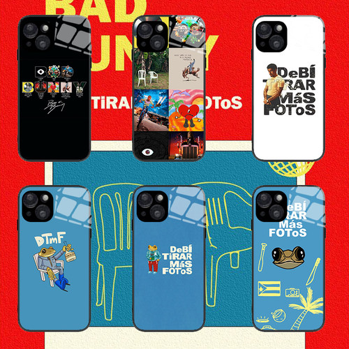 适用iPhone1513保护套坏痞兔Bad Bunny Debi Tirar14华为mate60pro荣耀magic华为三星苹果16promax手机壳