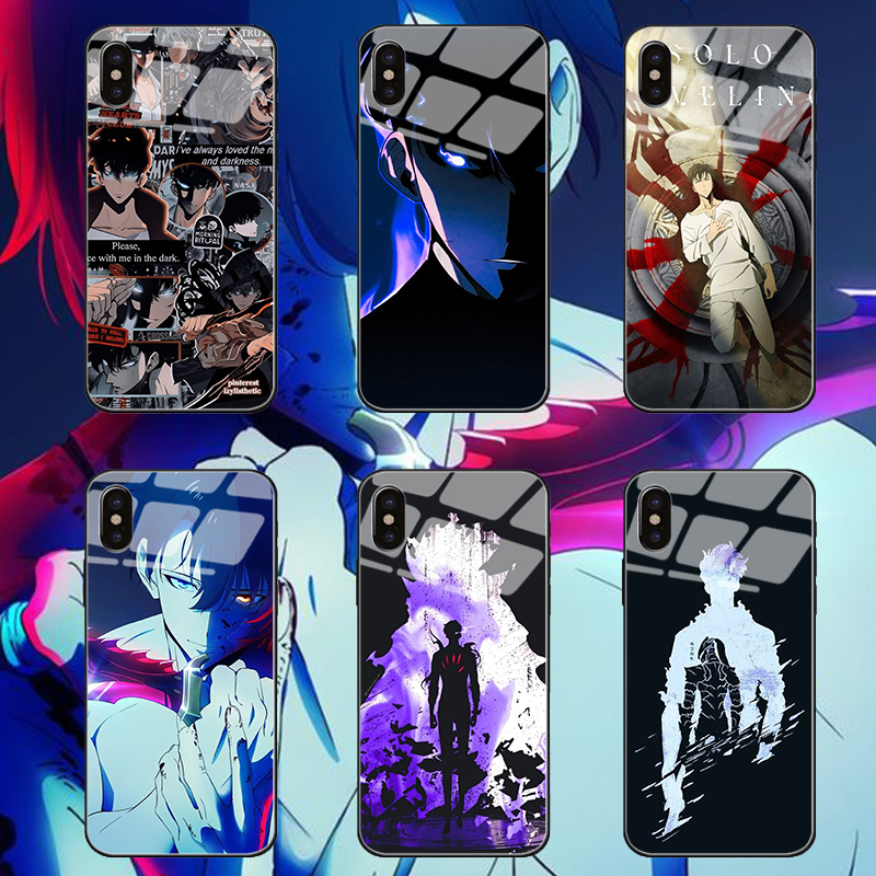 程肖宇我独自升级猎人Solo Leveling手机壳适用14苹果华为mate60小米oppo一加三星S23iPhone15保护套