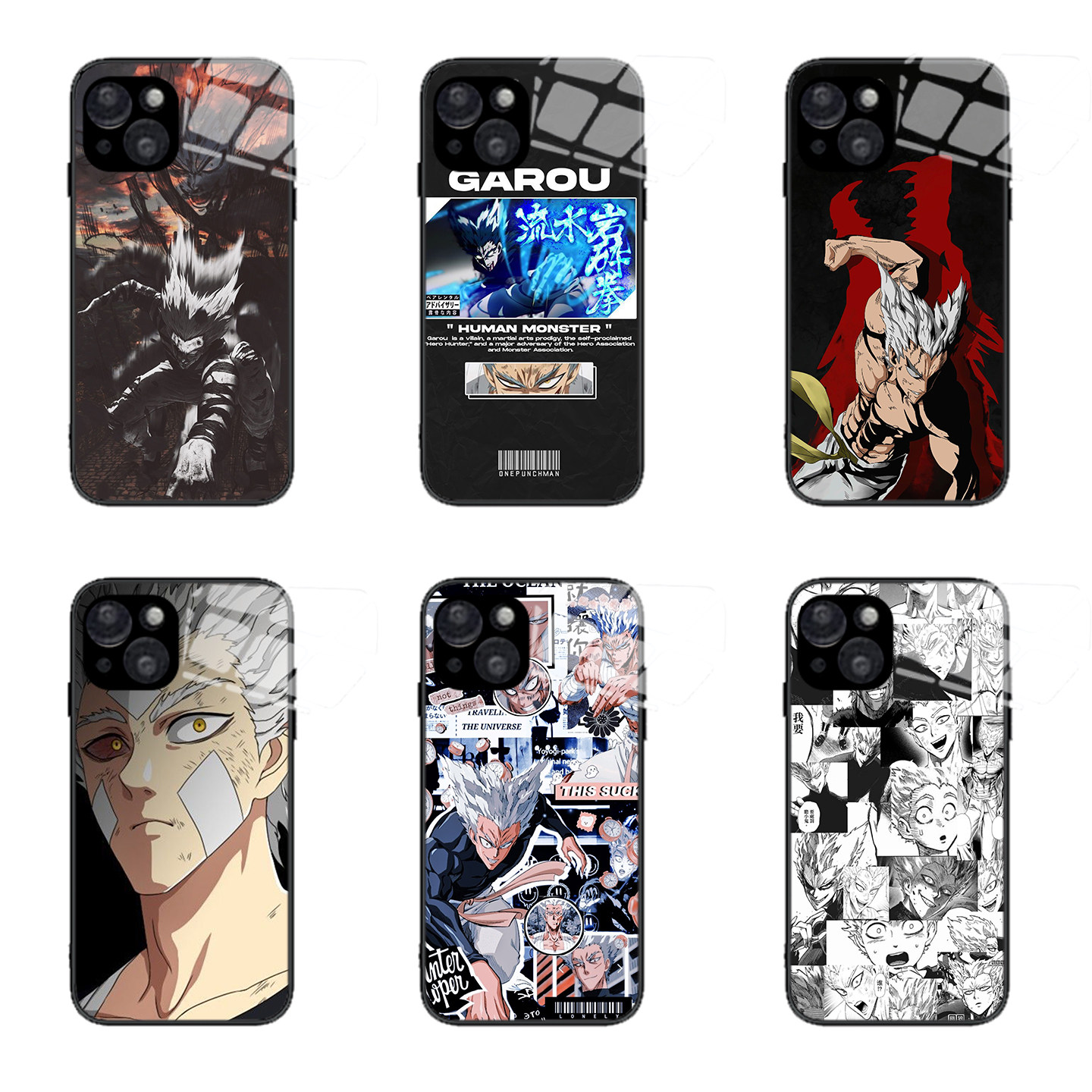 适用iPhone15保护套怪人英雄Garou饿狼14小米华为mate60荣耀magic5华为三星s24S23苹果17promax手机壳
