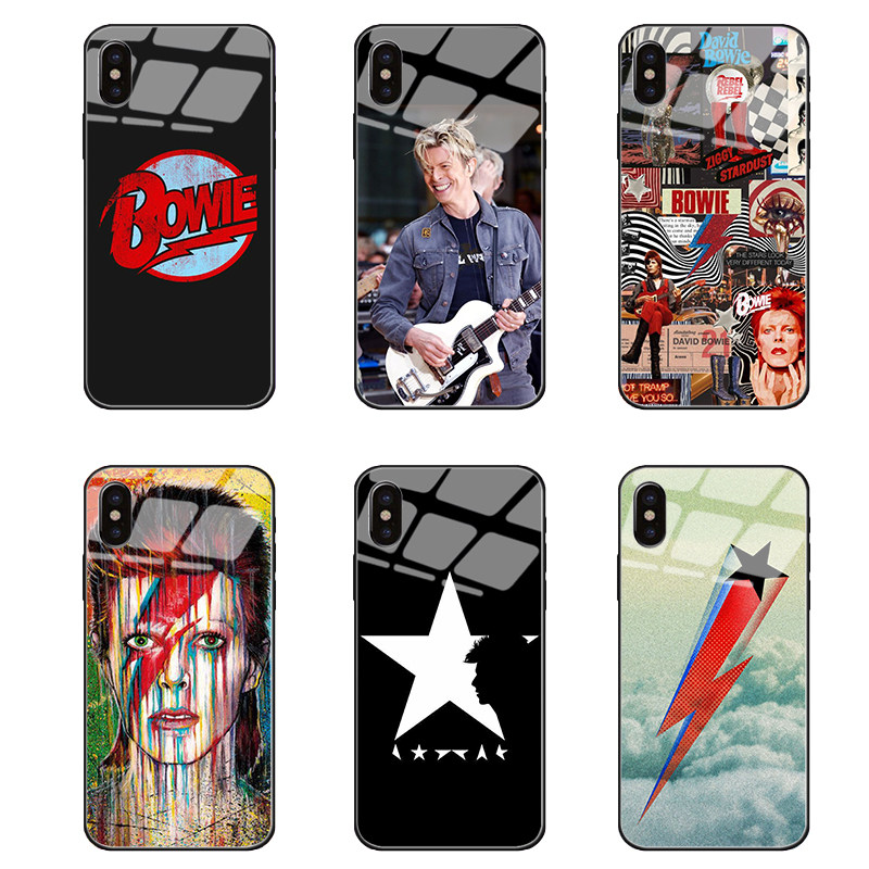 适用iPhone14promax保护套David Bowie大卫·鲍威英伦摇滚歌手13华为mate40荣耀vivoX80三星s22苹果15手机壳