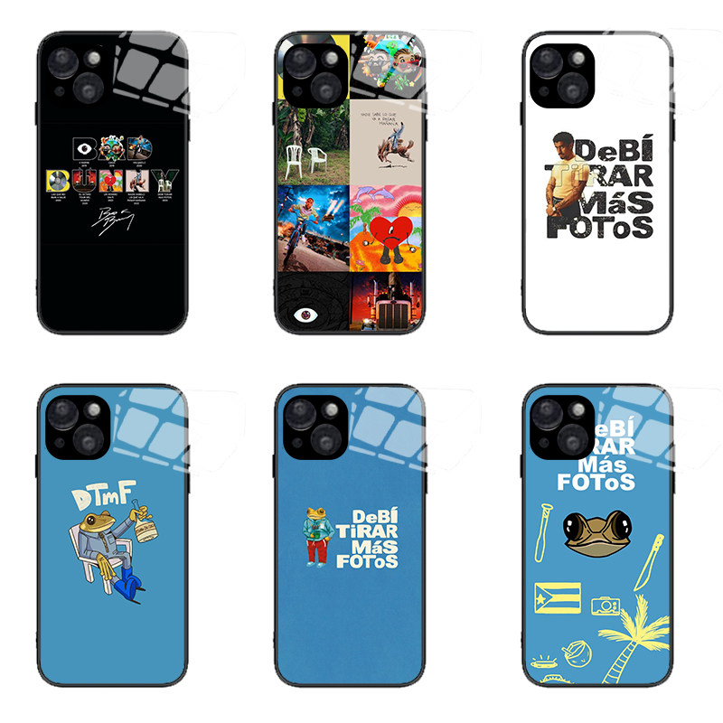 说唱坏痞兔Bad Bunny Debi Tirar手机壳适用苹果15华为mate60小米红米一加oppo三星24iPhone16promax保护套