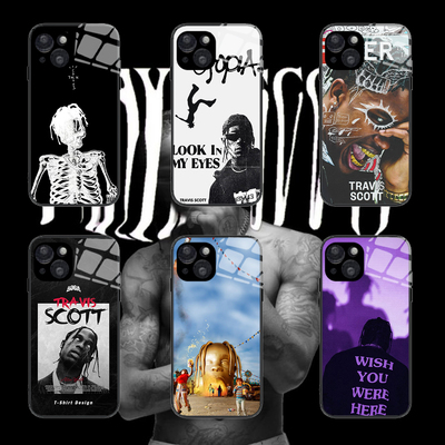 特拉维斯斯科特TravisScott手机壳适用苹果15华为mate60小米15红米一加oppo三星S232425iPhone16promax保护套