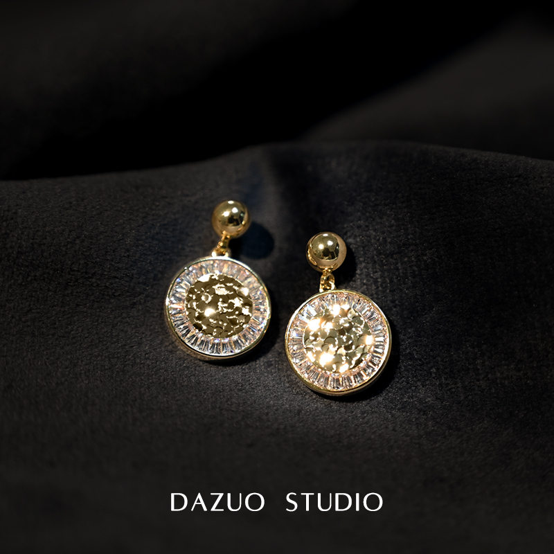 独特设计感复古耳饰轻奢气质耳钉