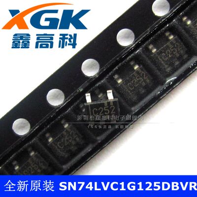 鑫高科-SN74LVC1G125DBVR C252 贴片SOT23-5 可直拍 驱动器 原装
