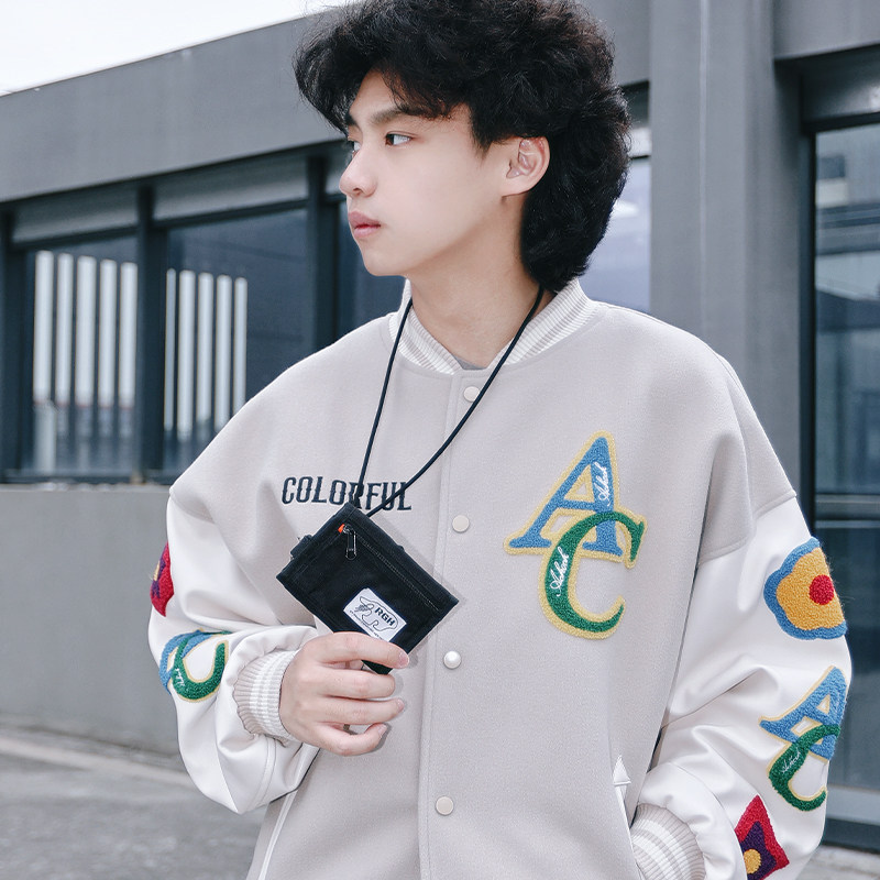 ROUGH ENOUGH 트렌디 브랜드 짧은 캔버스 지갑 남성용 및 여성용 틈새 디자인 고급 동전 지갑 카드 소지자 보관