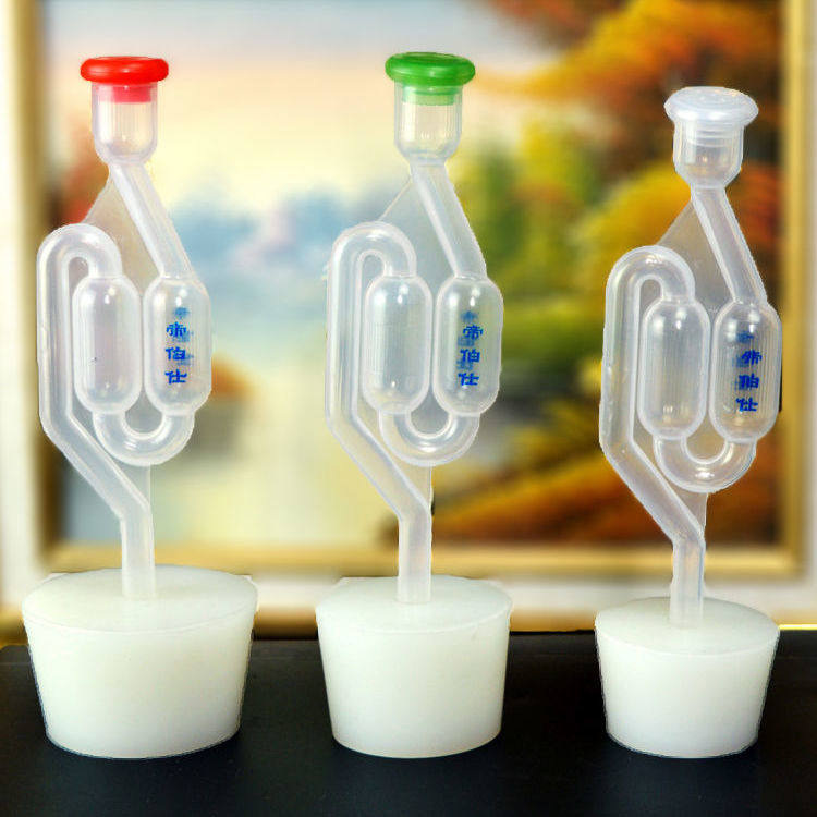 啤酒用单向排气阀硅胶塞单向阀使用于密封自酿葡萄酒排气阀水封