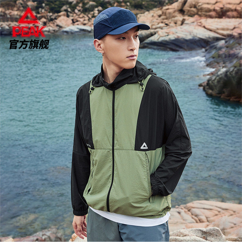 匹克驭水科技丨启系列运动外套2026春季新款梭织防晒风衣男