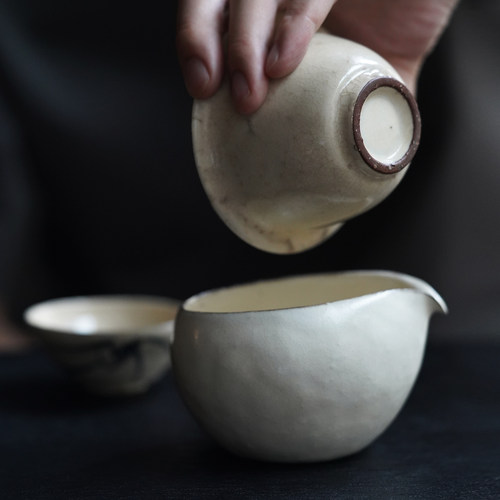 纯手工化妆土粉引开茶海公道