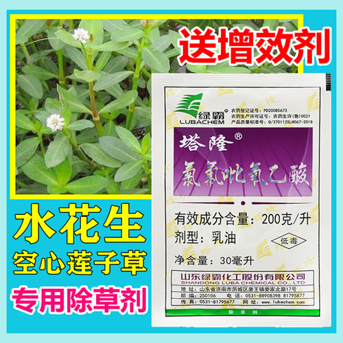 打空心莲子草除水花生药灭莲子草