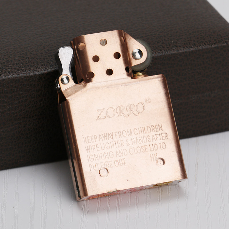 ZORRO佐罗煤油打火机原装紫铜内胆902常规机专用防风机芯正品配件