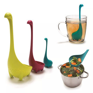 外观专利 硅胶尼斯湖水怪泡茶器创意硅胶茶漏茶叶过滤器包邮