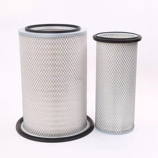 适配山推D85空滤TY160TY220-320滤芯曼推土机k3045K3046空气滤芯