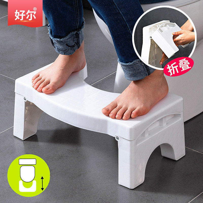 速发马桶凳脚凳蹲坑折器可神叠儿童辅助厕便子家用蹲所坐便脚踩脚