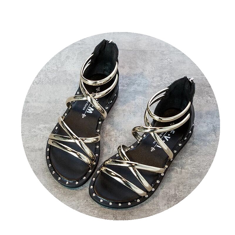 Girls Sandals 2021 new pattern Korean Edition fashion children Rome cowhide summer CUHK girl princess Toein the Shoes/Baby Shoes/Parent-child shoes , Sandals  category - from Buy2taobao.com to provide professional Taobao agent buy service