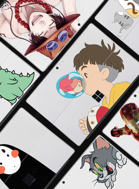 适用于new微软surface pro12/10/9/8贴纸5/4/3平板电脑laptop2/13英寸笔记本x后膜go透明背面贴纸book背贴膜