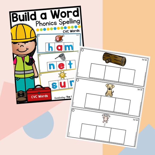 自然拼读看图写单词趣味spelling