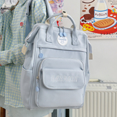 7.8花曦家新品 宽肩带女生背包书包2025大容量初中生高中生双肩包