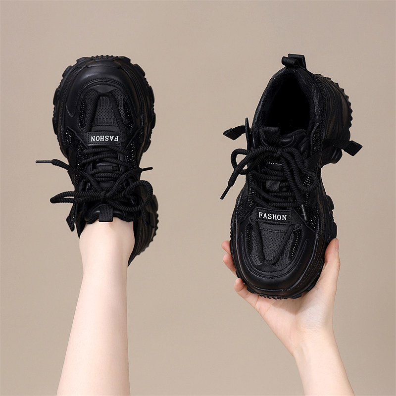 超轻厚底老爹鞋女2025秋冬新款加绒增高户外休闲鞋防滑软底运动鞋,女鞋,老爹鞋,淘宝优惠券,粉丝福利购,淘宝优惠卷