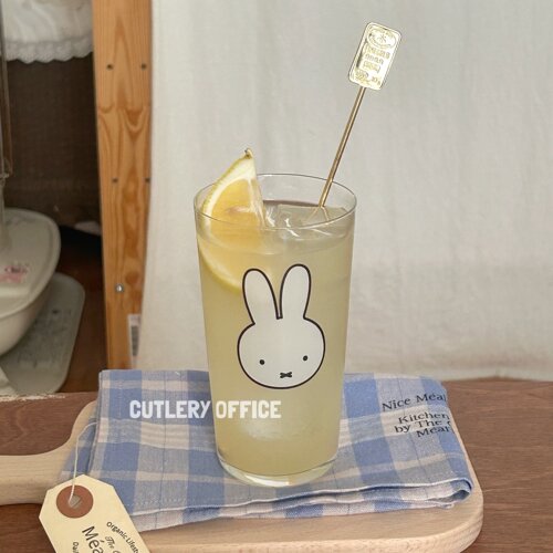 米菲大脑袋高硼硅咖啡奶茶杯