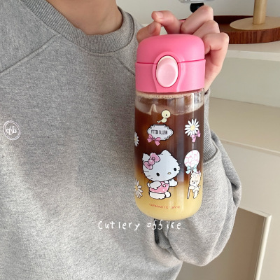Cutlery丨绝版kitty正版授权可爱凯蒂猫便携夏季水杯随手咖啡杯