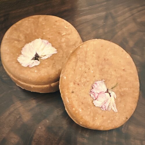 去油蓬松【山楂玫瑰盐】进口原料氨基酸精油洗头皂氨基酸洗发饼