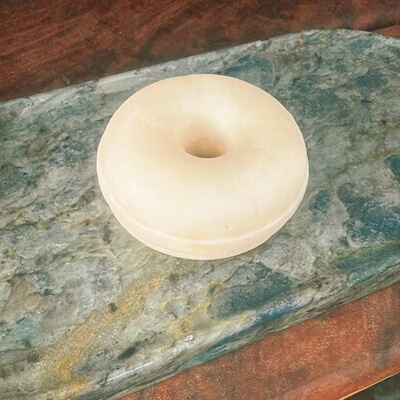 【苹果树莓愈创木】暗黄熬夜党、通透柔润发光洁面洗脸精油研磨皂