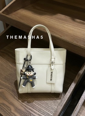 玛莎masha风琴手提小包包女小众设计竖版潮流高级感单肩斜跨包包