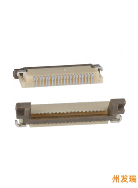 FH12A-20S-0.5SH 20P 0.5MM间距 翻盖上接触 FPC连接器
