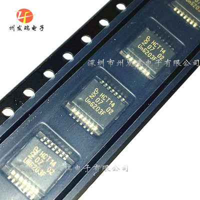 74HCT14DB  丝印HCT14  逻辑IC芯片  贴片SSOP14  全新原装