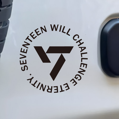 SEVENTEEN巡回演唱会应援车贴