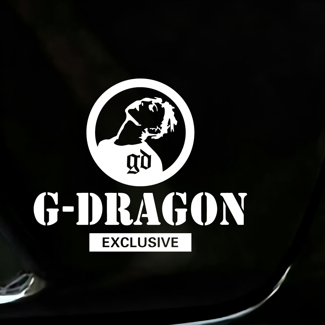 G-DRAGON权志龙GD人像车贴