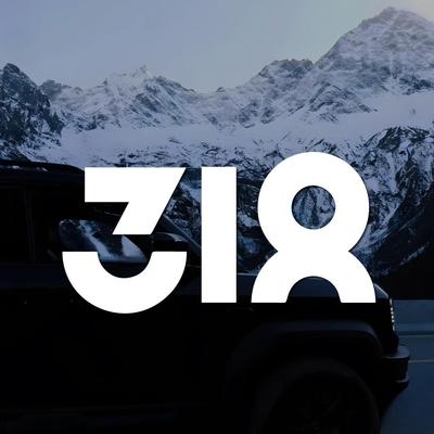 318国道个性彰显户外越野贴纸