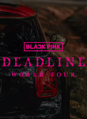 BLACKPINK DEADLINE 世界巡演汽车贴纸用于车窗车身保险杠笔记本