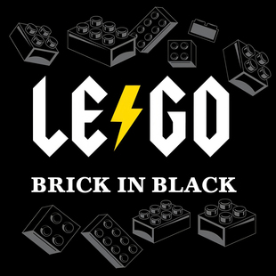 乐高黑色积木汽车贴纸潮流积木主题车辆装饰座驾风格的理想选择