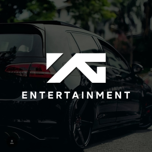 YG Entertainment汽车车贴 KPOP 粉丝应援贴电动车行李箱装饰贴纸