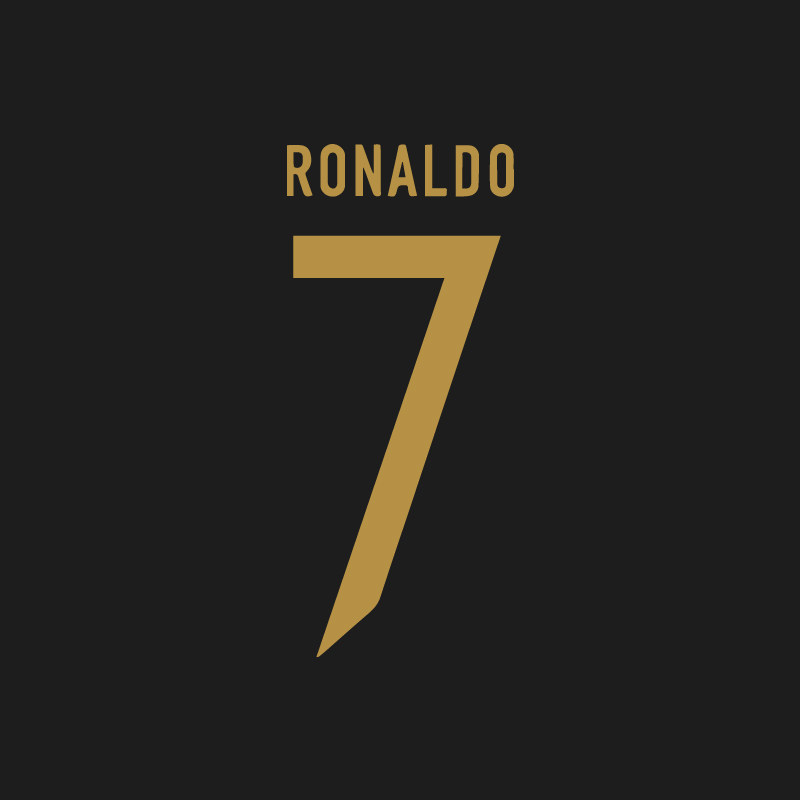 C罗RONALDO7号车贴