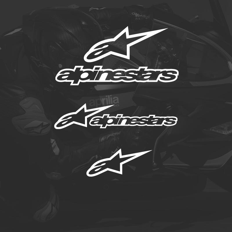 Alpinestars摩托车贴纸反光贴