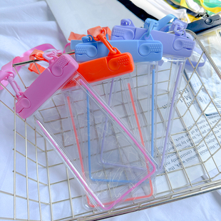 2023新款 手机气囊防水袋可触屏海边游泳泡温泉挂脖密封手机套