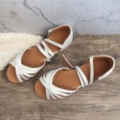 软底练功成人跳舞鞋 白色少儿新款 女童儿童专业女孩拉丁鞋 拉丁舞鞋