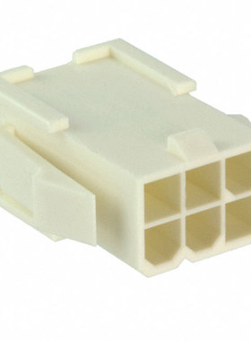 TE Connectivity 矩形连接器 外壳 1969605-6