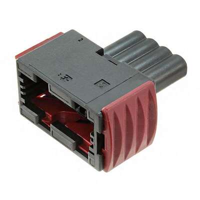 TE Connectivity 矩形连接器 外壳 1-967059-1