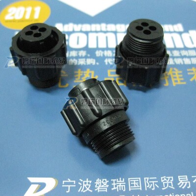 206060-1 TE Connectivity / AMP 环形连接器 4路 母触点插头