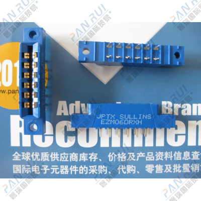 EZM06DRXH Sullins  卡边缘/边板连接器 12路 插口连接器