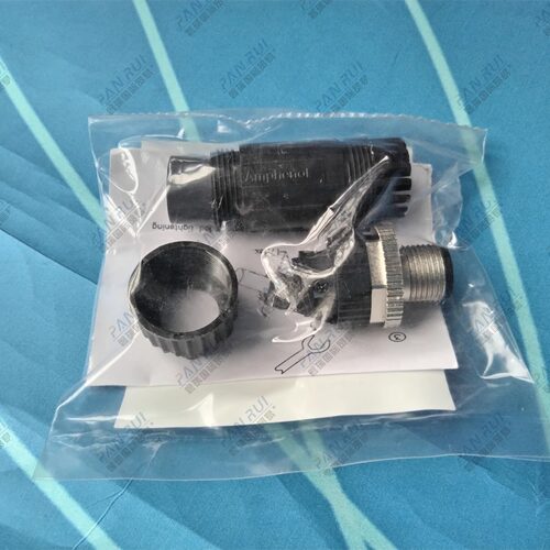 【现货】M12S-04BMMB-SL7002 Amphenol 圆形连接器插头 公引脚4路