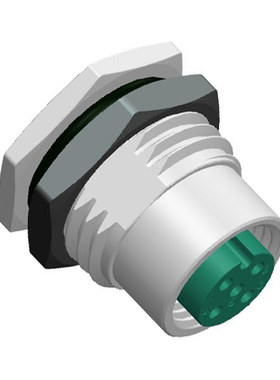 Amphenol 圆形连接器 M12A-04PFFS-SF8002